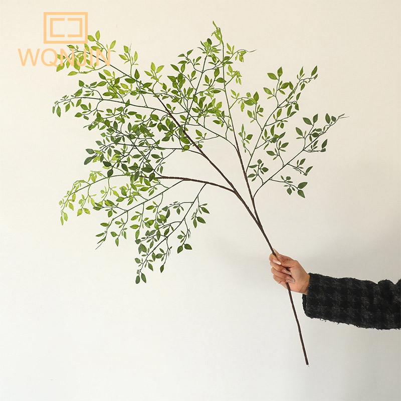 Dracaena Marginata - Fleur artificielle plante verte Nandina feuilles