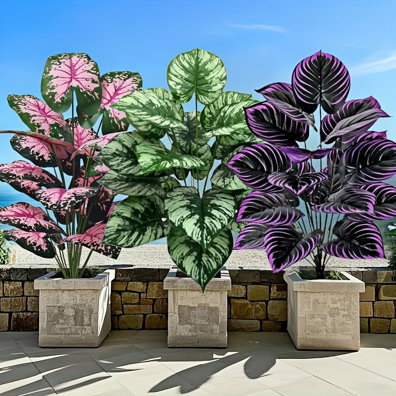 Monstera Adansonii - Grand ensemble de plantes vertes artificielles
