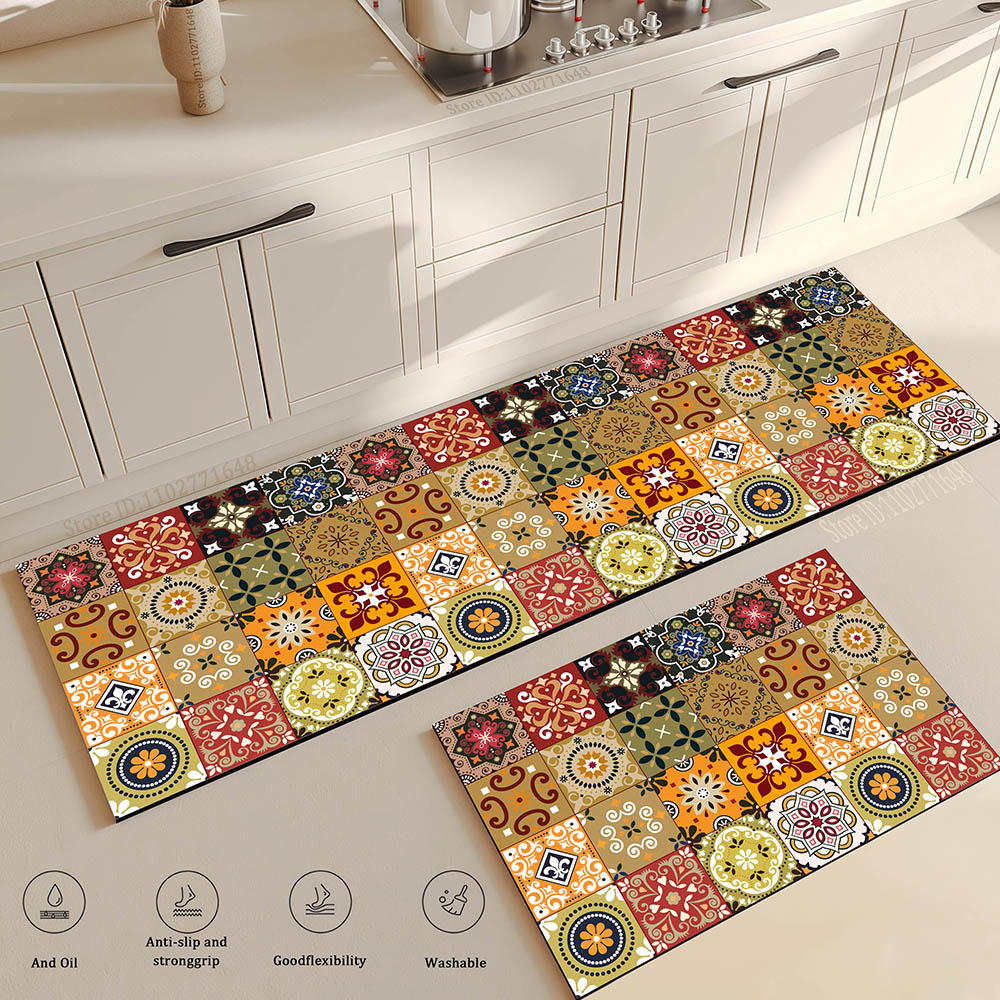 Grand tapis de cuisine Long à  - Maranta Prayer Plant avis et prix