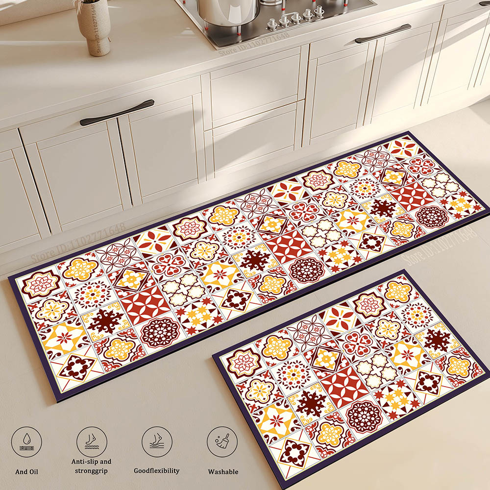 Grand tapis de cuisine Long à  - Maranta Prayer Plant avis et prix