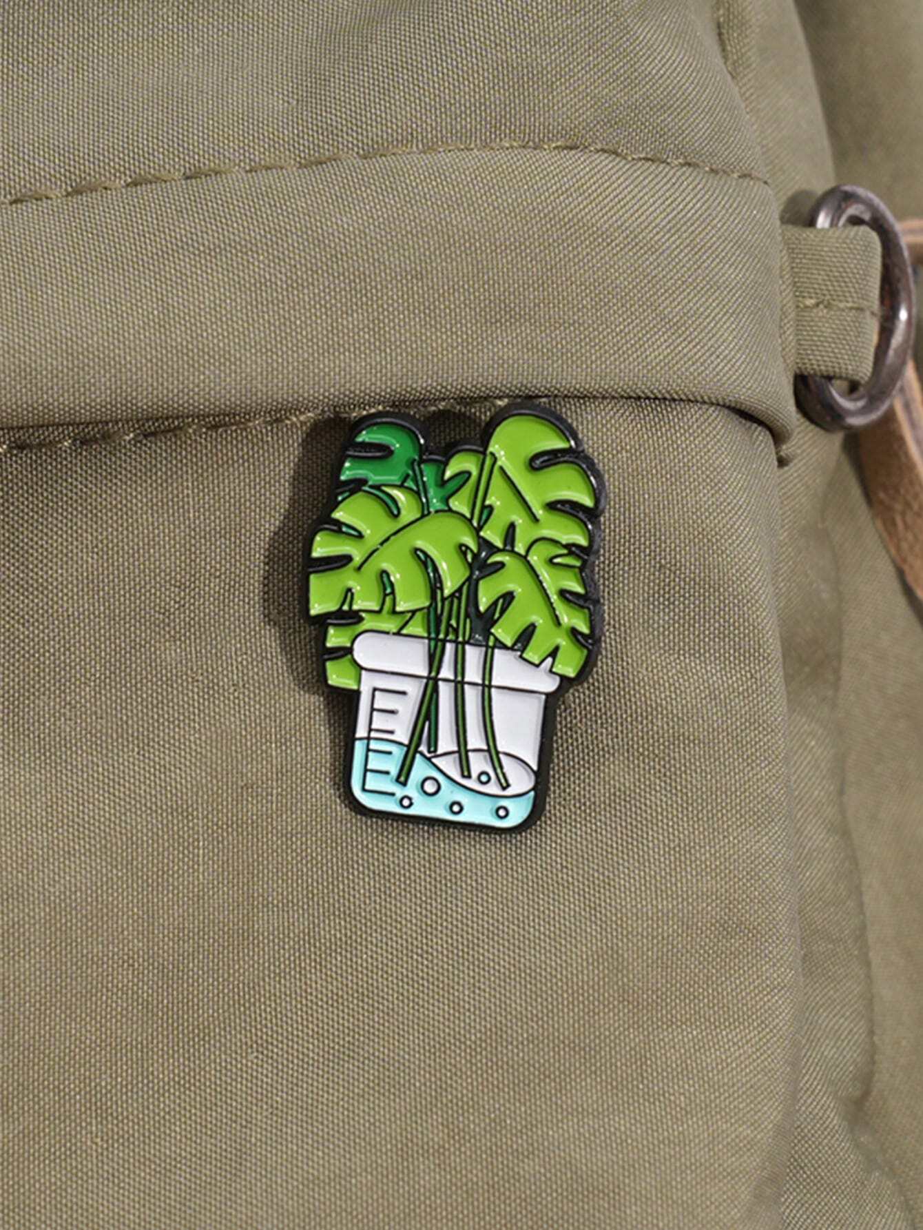 QIHOO 5 pièces Broche en émail - Aloe Vera Pot avis et prix
